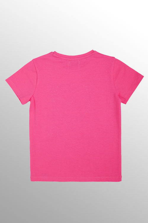 Women’s classic Pink Round-neck T-shirt